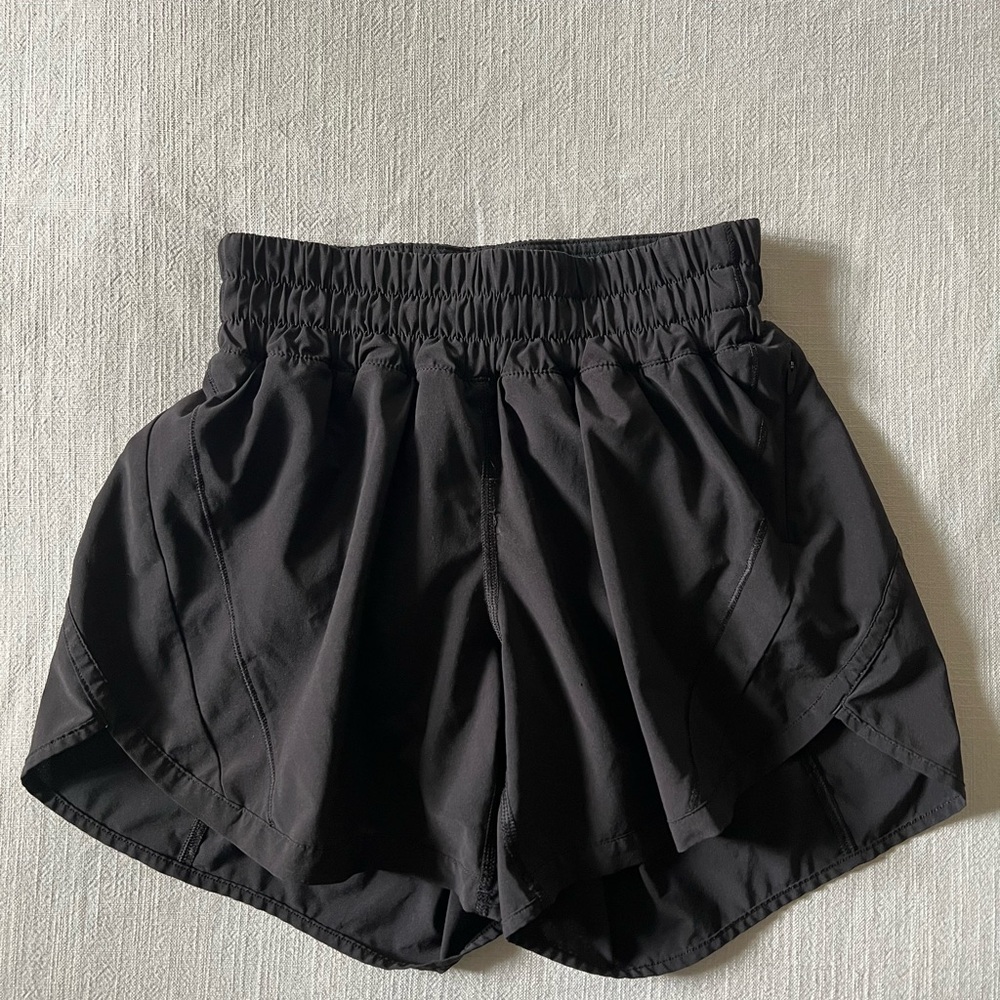 Black Lululemon Women's Athletic Shorts